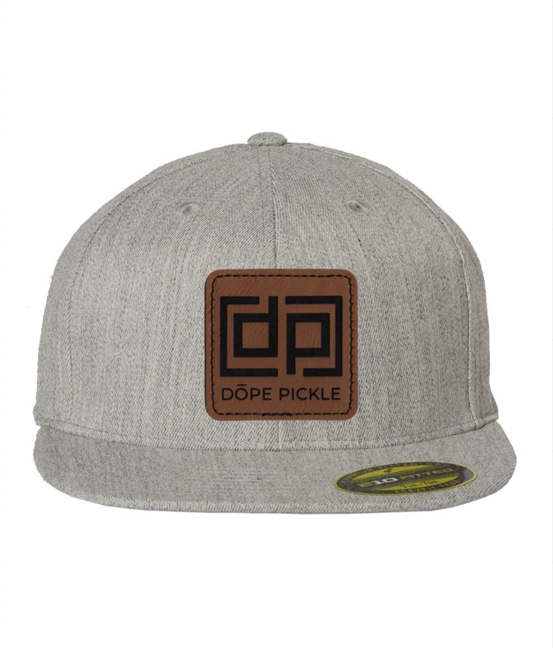 Dope Pickle Tweed Flat Brim - Fitted Hat
