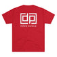 Dope Pickle Classic Logo Unisex Tri-Blend Crew Tee (White Font)