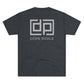 Dope Pickle Classic Logo Unisex Tri-Blend Crew Tee (Grey Font)
