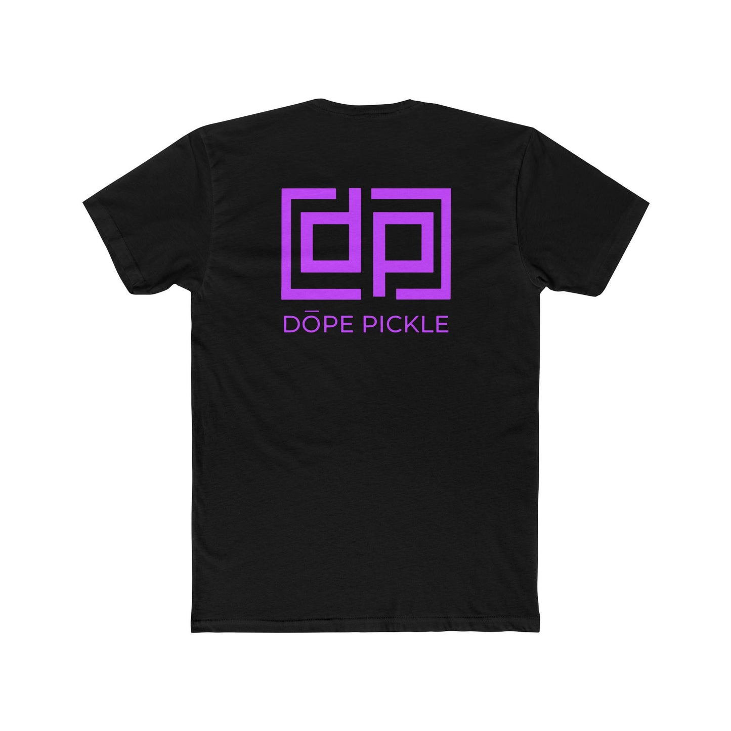 Dope Pickle Logo (Purple) Unisex Jersey Short Sleeve Tee