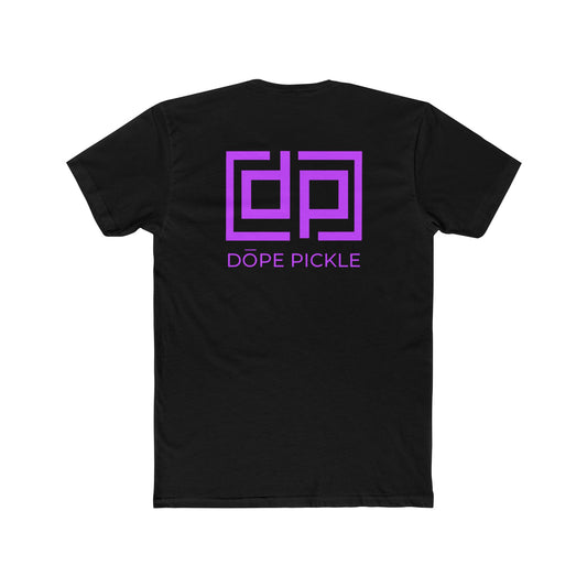Dope Pickle Logo (Purple) Unisex Jersey Short Sleeve Tee
