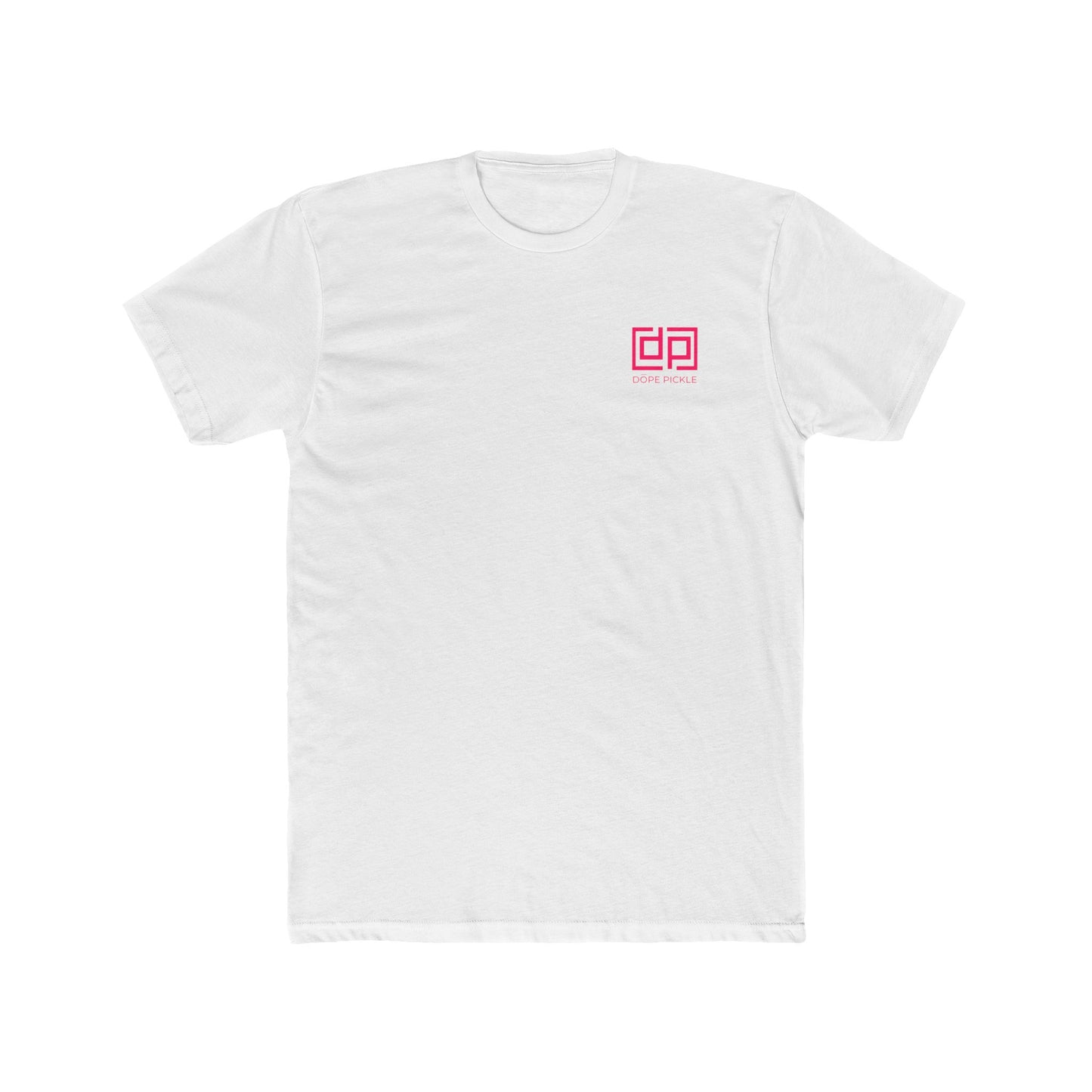 Dope Pickle Logo (Pink) Unisex Jersey Short Sleeve Tee