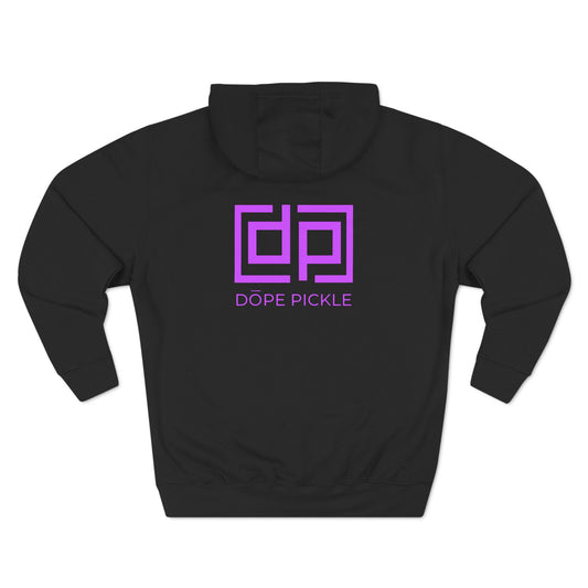 Dope Pickle Logo (Purple) Hoodie