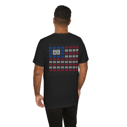 American Flag Logo Unisex Jersey Short Sleeve Tee