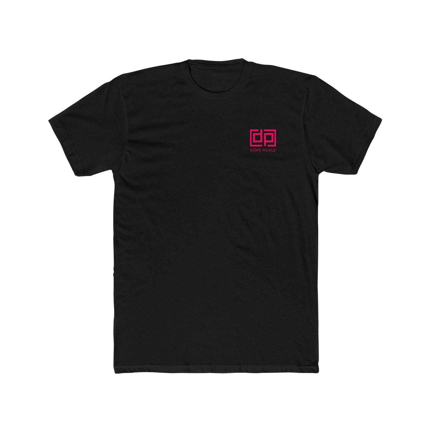 Dope Pickle Logo (Pink) Unisex Jersey Short Sleeve Tee
