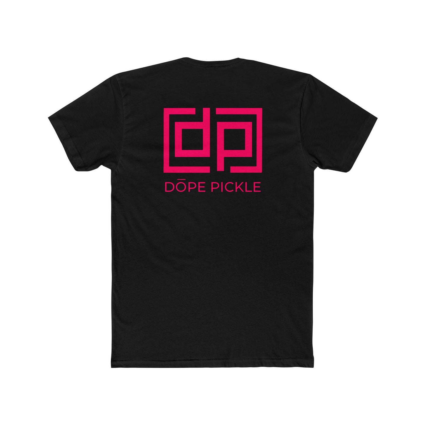 Dope Pickle Logo (Pink) Unisex Jersey Short Sleeve Tee
