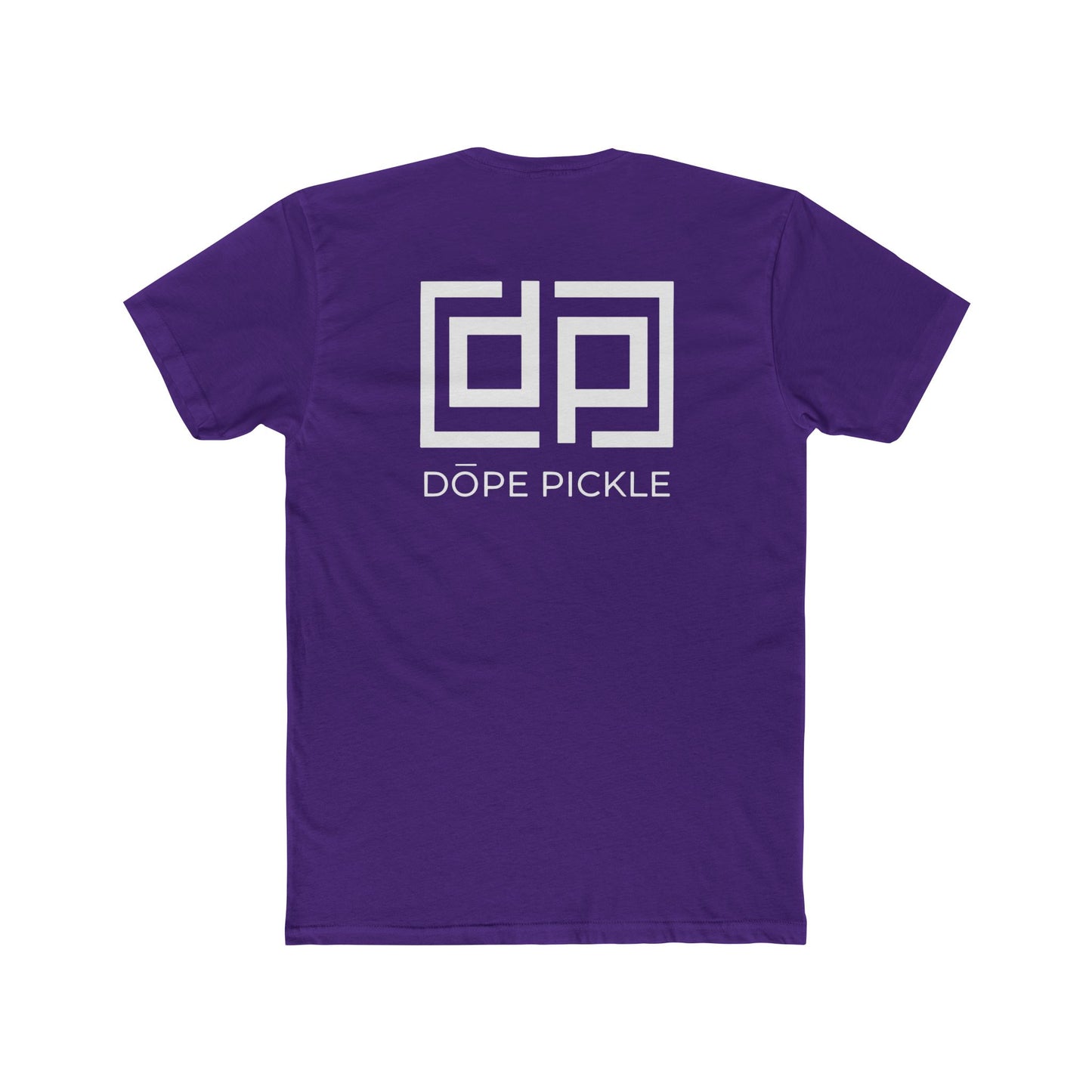 Dope Pickle Logo (Black/White) Unisex Jersey Short Sleeve Tee