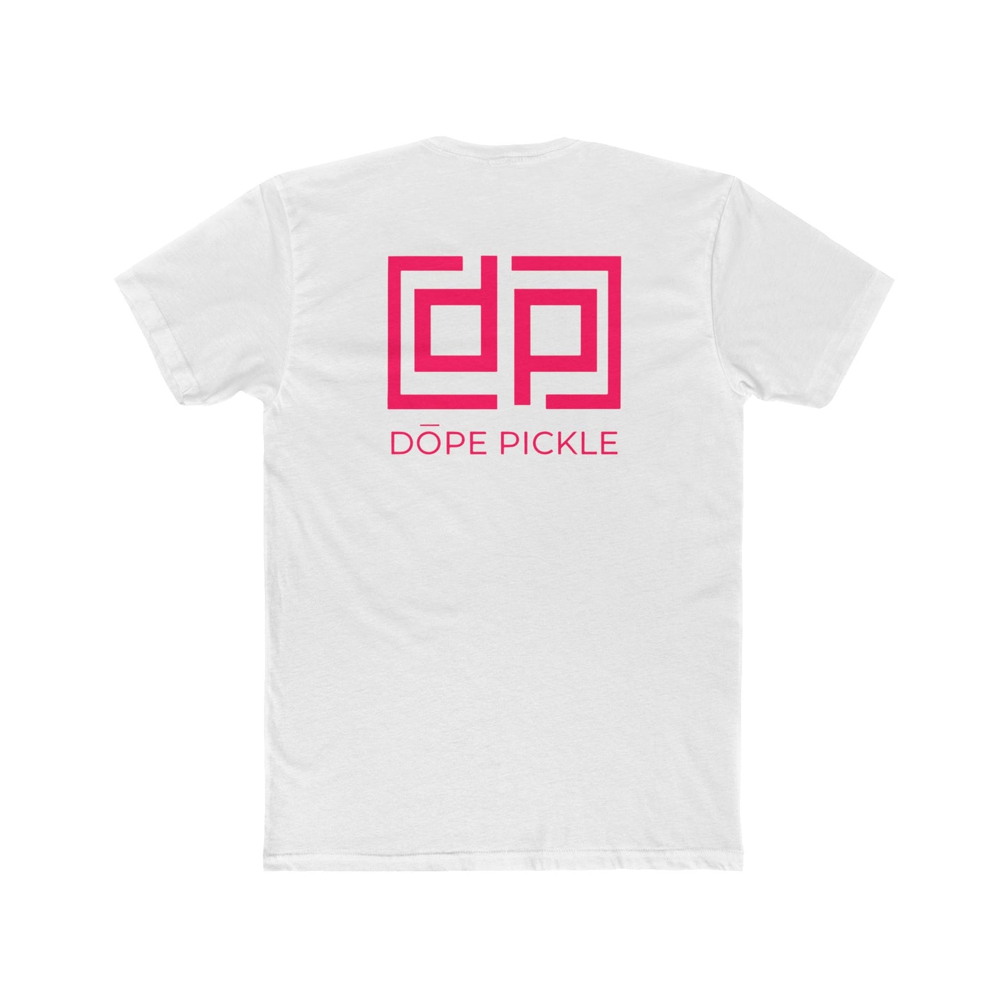 Dope Pickle Logo (Pink) Unisex Jersey Short Sleeve Tee