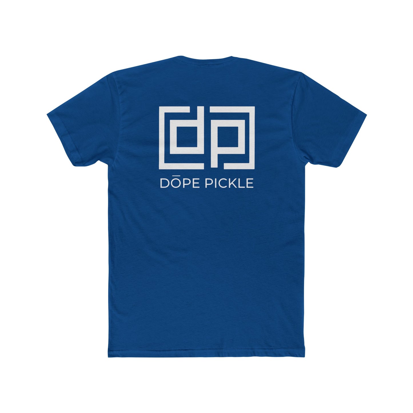 Dope Pickle Logo (Black/White) Unisex Jersey Short Sleeve Tee