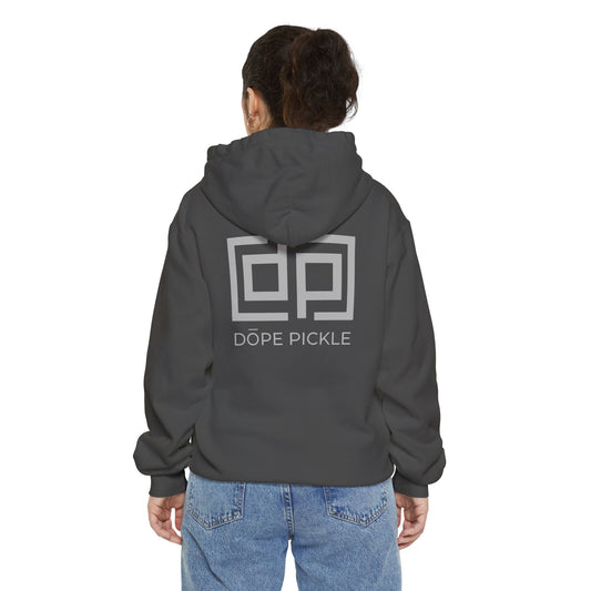 Dope Pickle Logo (Grey) Unisex Hoodie