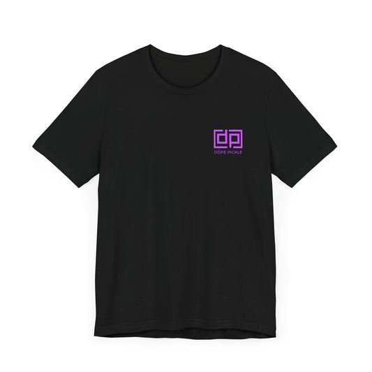 Dope Pickle Logo (Purple) Unisex Jersey Short Sleeve Tee