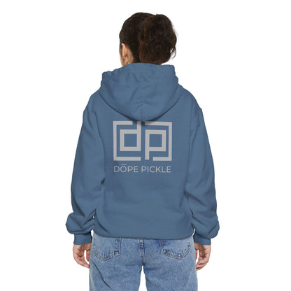 Dope Pickle Logo (Grey Font) Unisex Hoodie