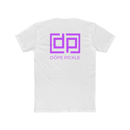 Dope Pickle Logo (Purple) Unisex Jersey Short Sleeve Tee