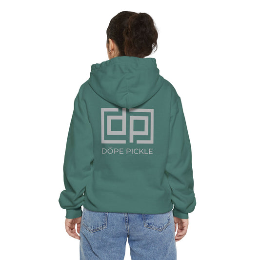 Dope Pickle Logo (Grey Font) Unisex Hoodie