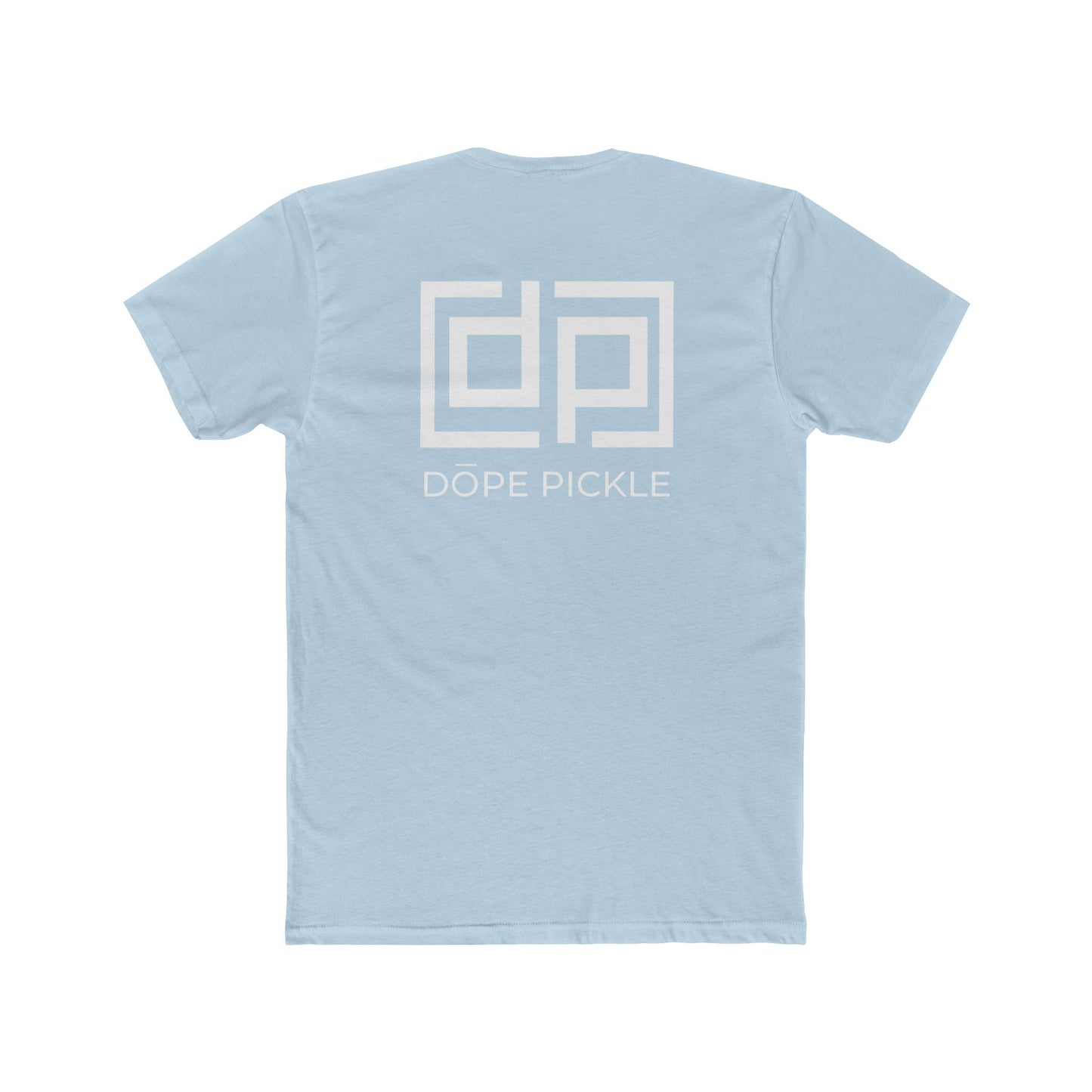 Dope Pickle Logo (Black/White) Unisex Jersey Short Sleeve Tee