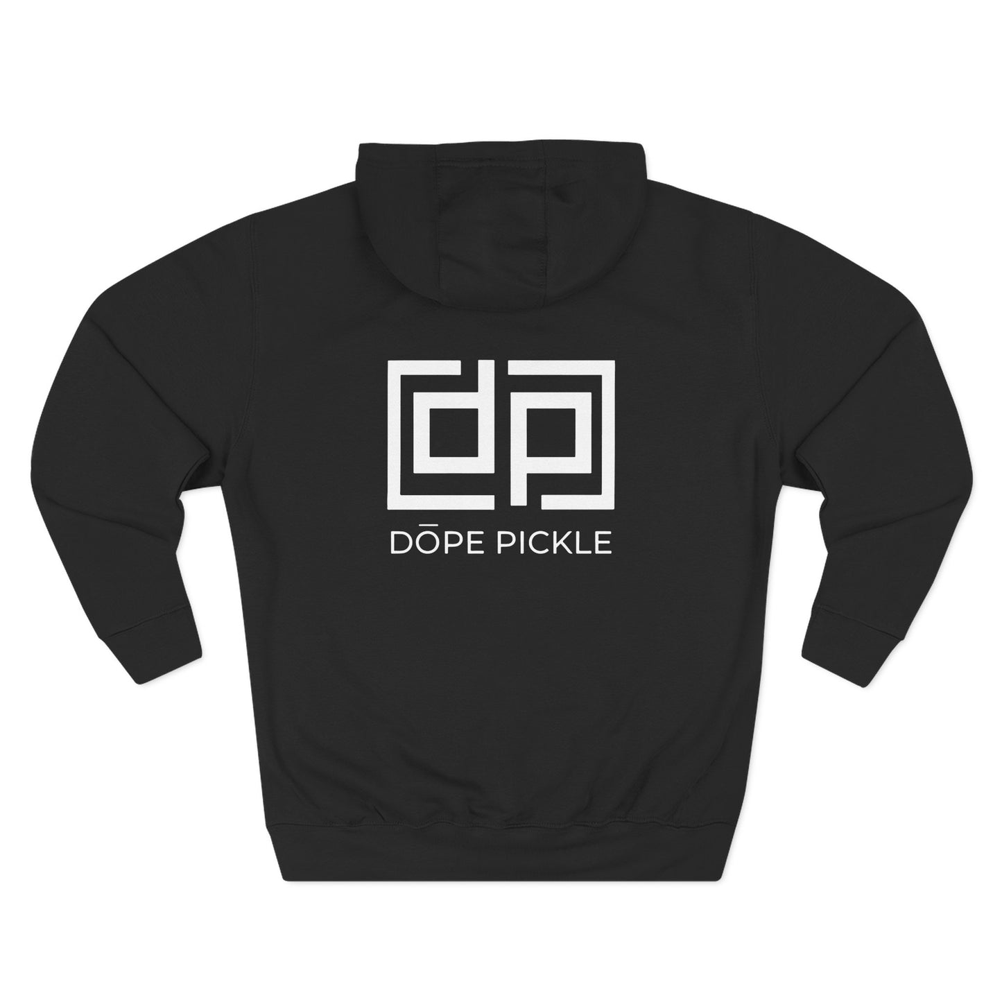 Dope Pickle Classic Logo (Black/White) Hoodie