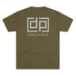 Dope Pickle Classic Logo Unisex Tri-Blend Crew Tee (Grey Font)