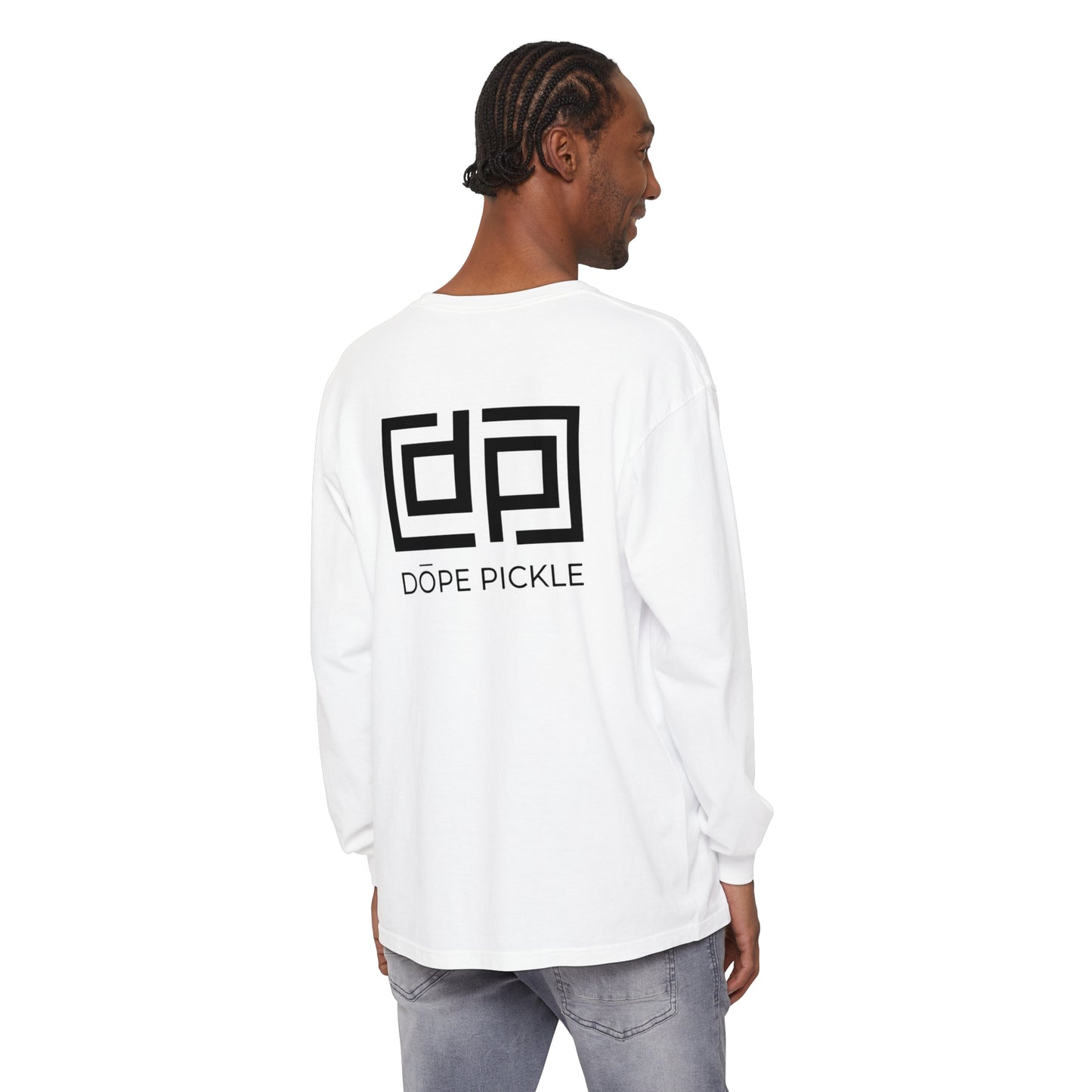 Dope Pickle Logo Unisex Long Sleeve Tee