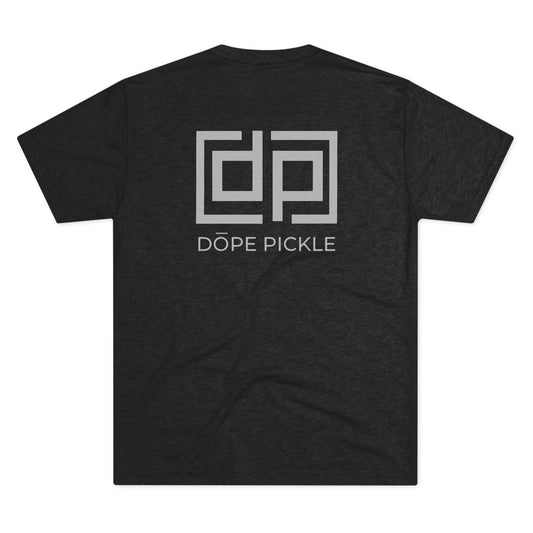 Dope Pickle Classic Logo Unisex Tri-Blend Crew Tee