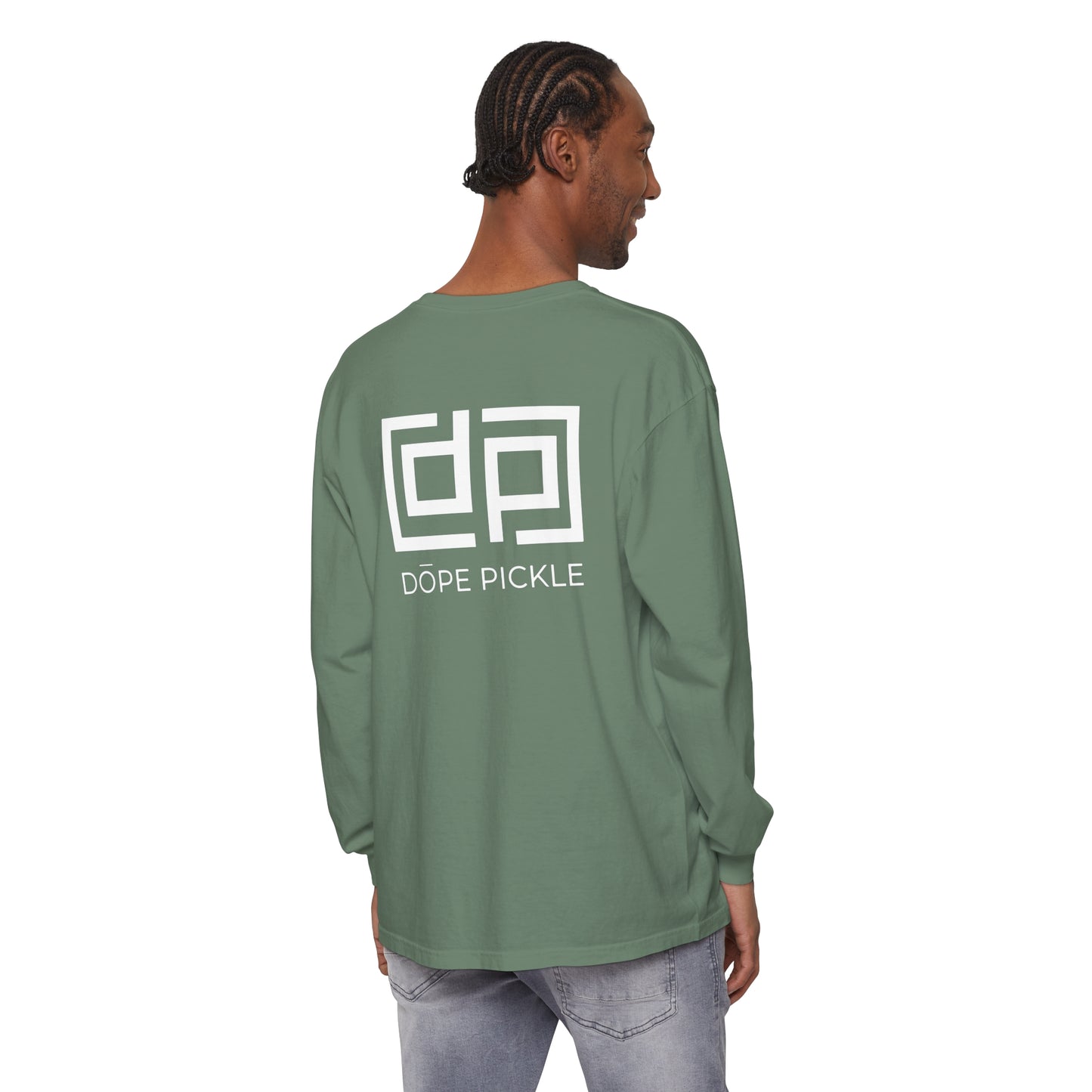 Dope Pickle Logo Unisex Long Sleeve Tee