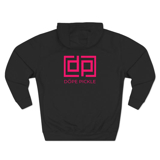 Dope Pickle Logo (Pink) Hoodie