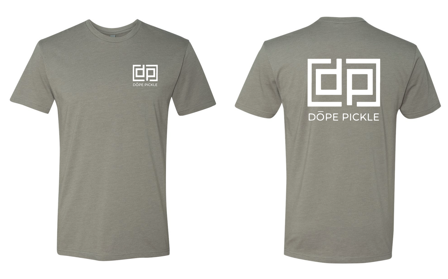 Dope Pickle Classic Logo Front/Back - Tshirts