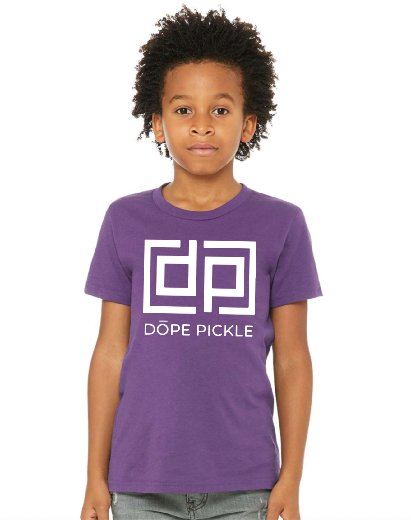 Dope Pickle YOUTH Short Sleeve Shirt - Large Logo